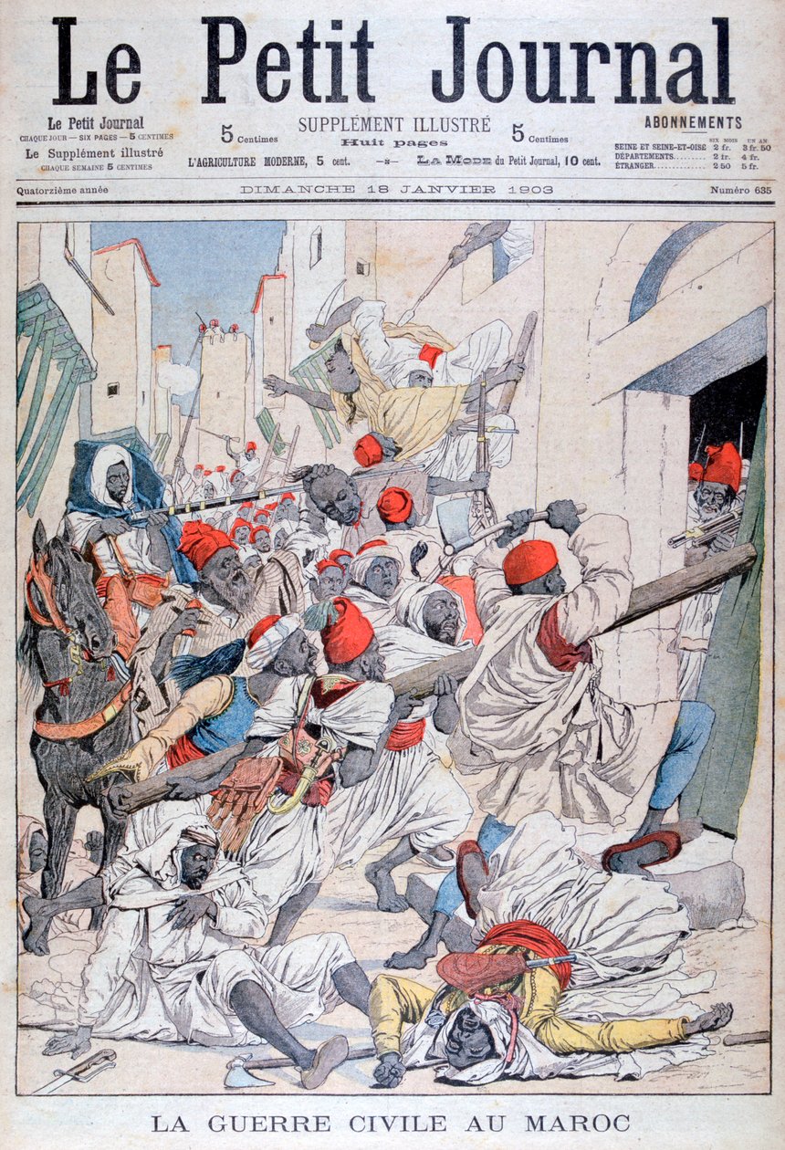 1903年，摩洛哥爆发内战 作者 不明