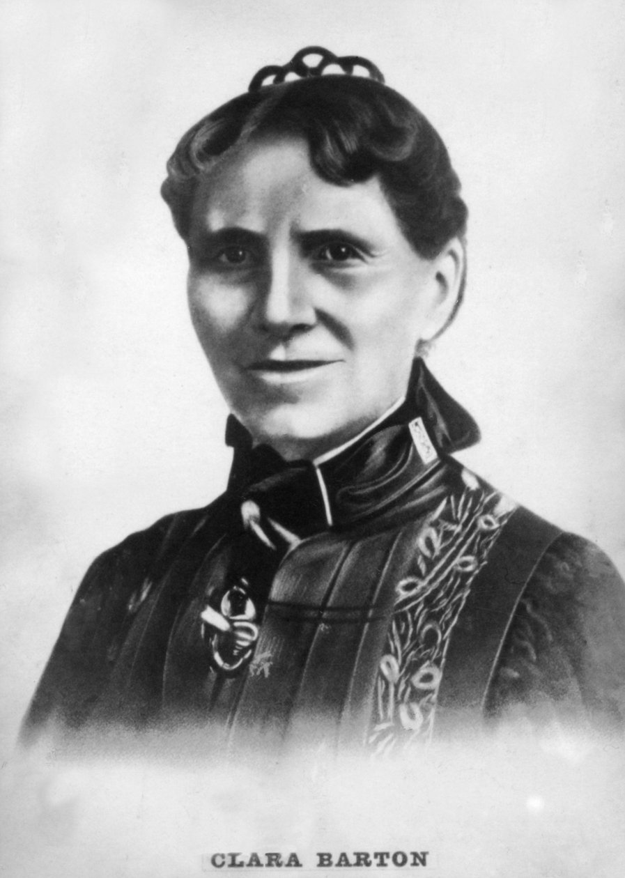克拉拉·巴顿（Clara Barton），1830年出生，1920年代 作者 不明