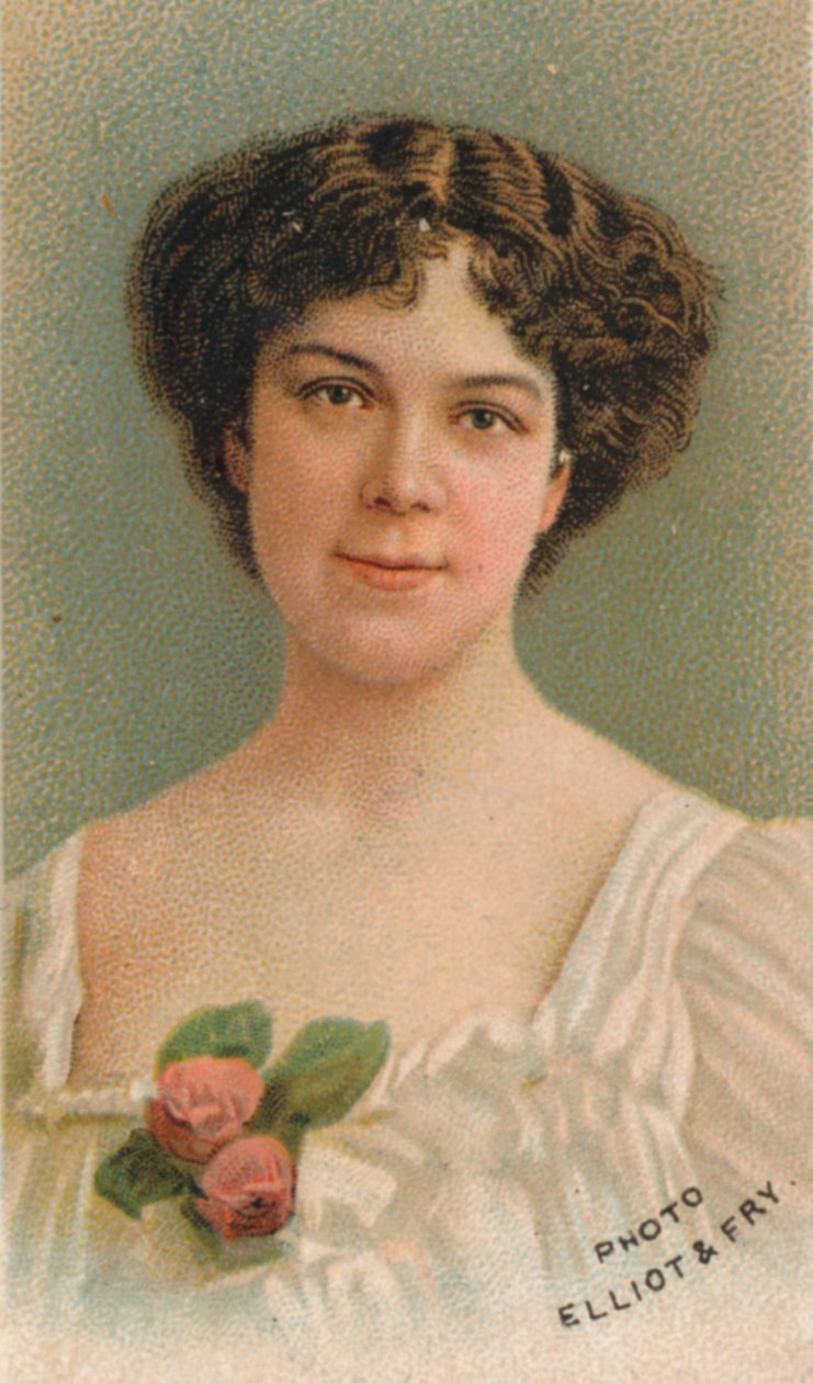 克拉拉·巴特（Clara Butt），1872-1936年，英语演奏，1911年 作者 不明