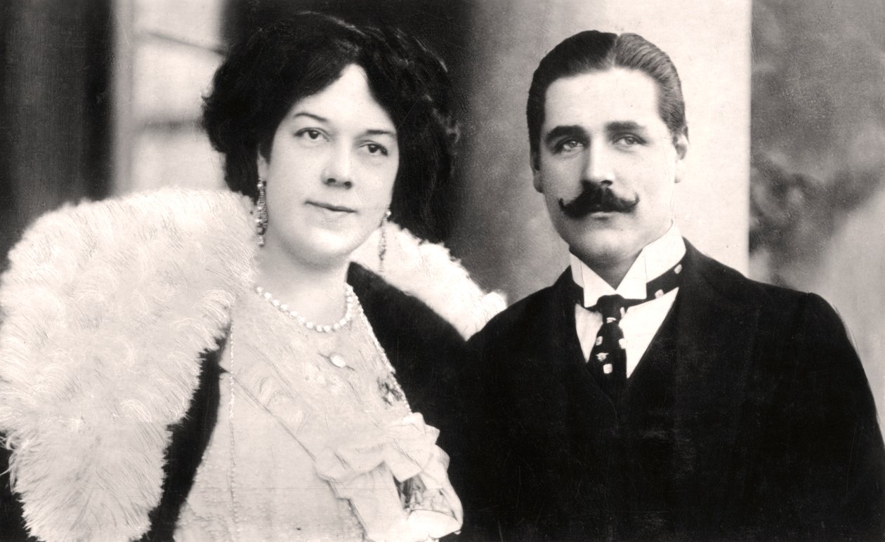 Clara Ellen Butt 1872-1936和Kennerley Rumford 1870-1957，英国歌手，1906年 作者 不明