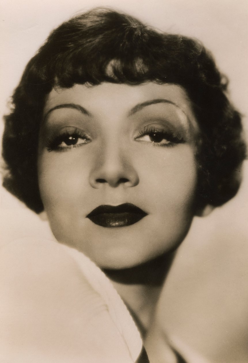 Claudette Colbert 1903-1996，美国女演员，C1930年代 作者 不明