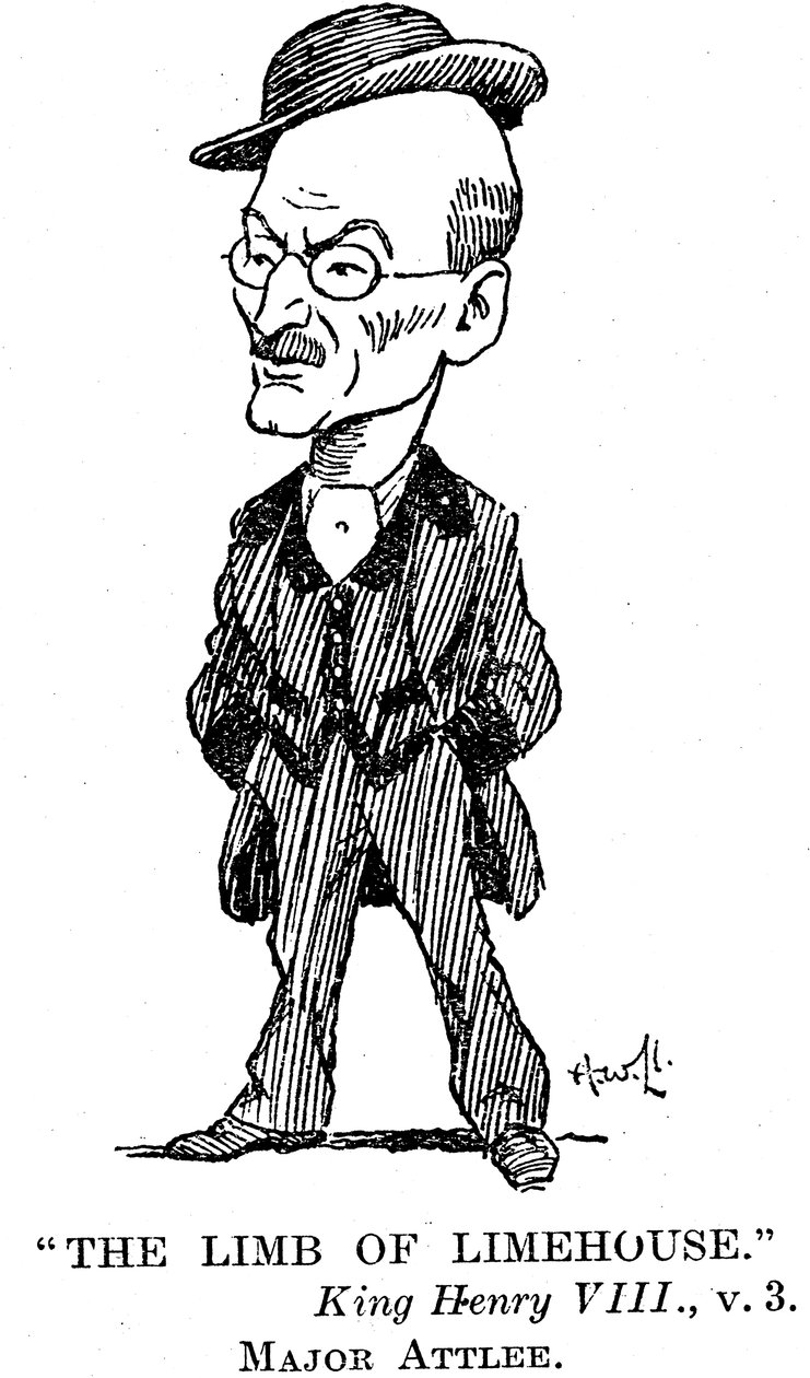 克莱门特·阿特利（Clement Atlee）1883-1967年英国劳工政治家，1932年 作者 不明