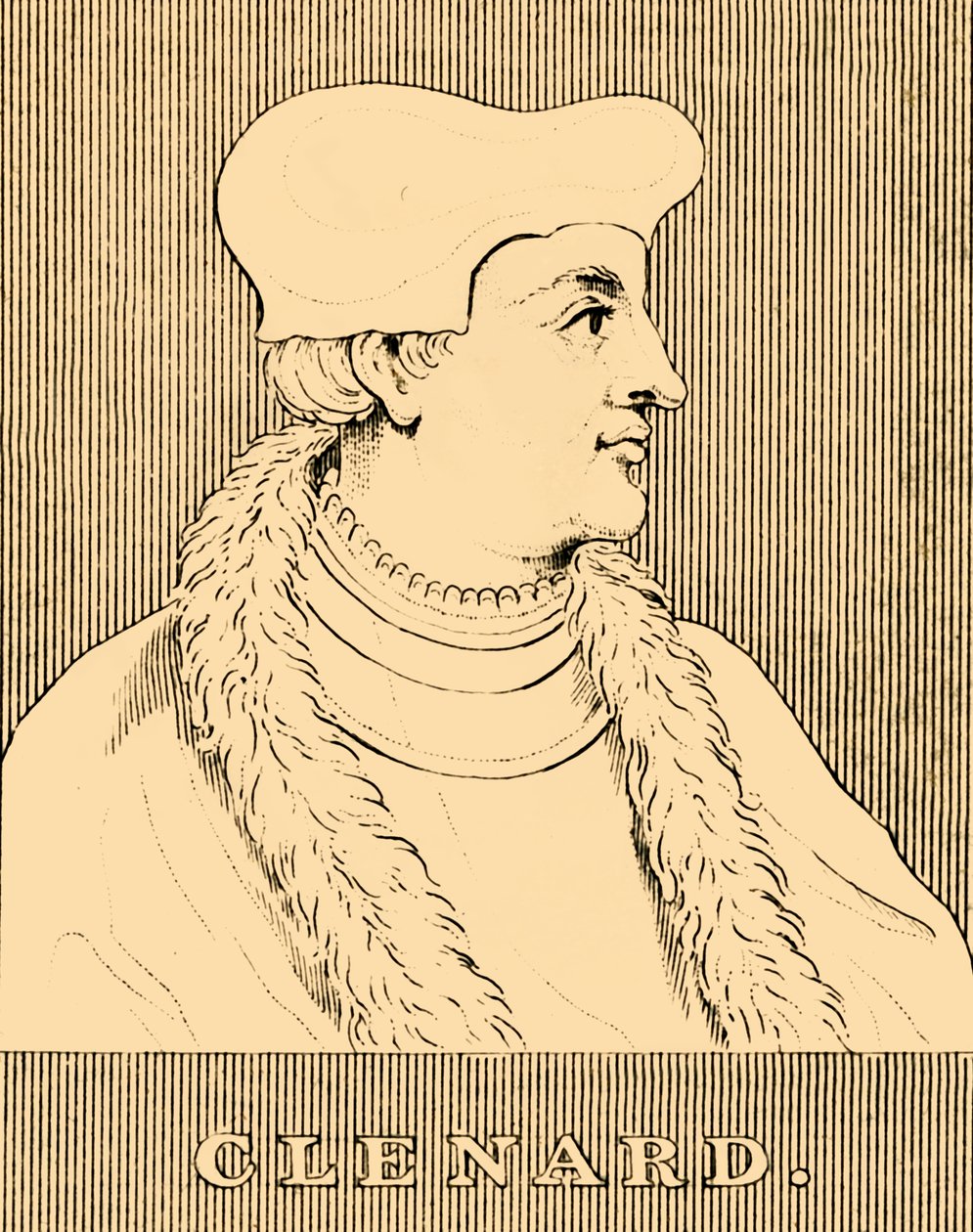 克兰纳（Clenard），1495–1542，1830。 作者 不明