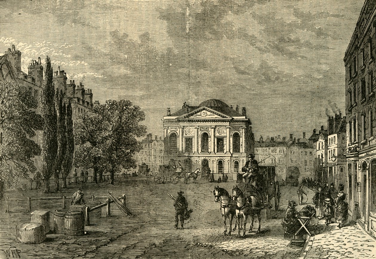 克莱肯威尔·格林（Clerkenwell Green），1789年，c1872年。 作者 不明