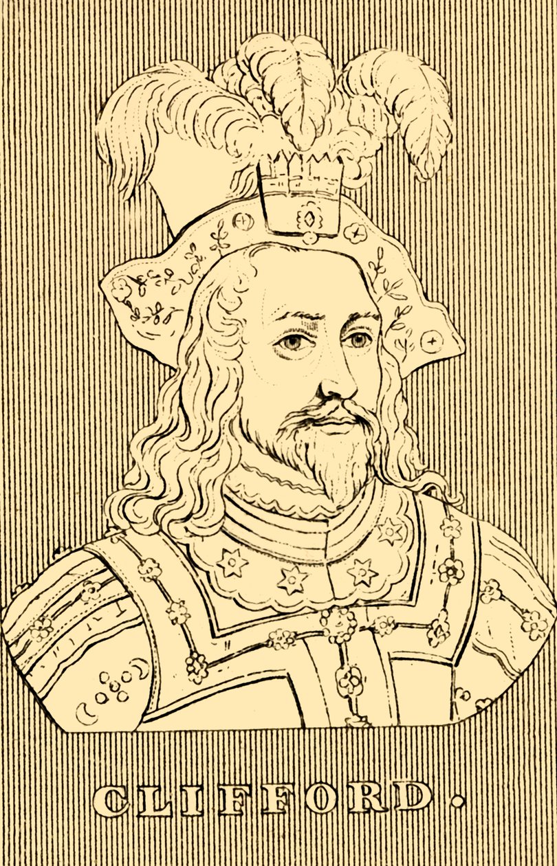 克利福德（Clifford），1558-1605年，1830年。 作者 不明