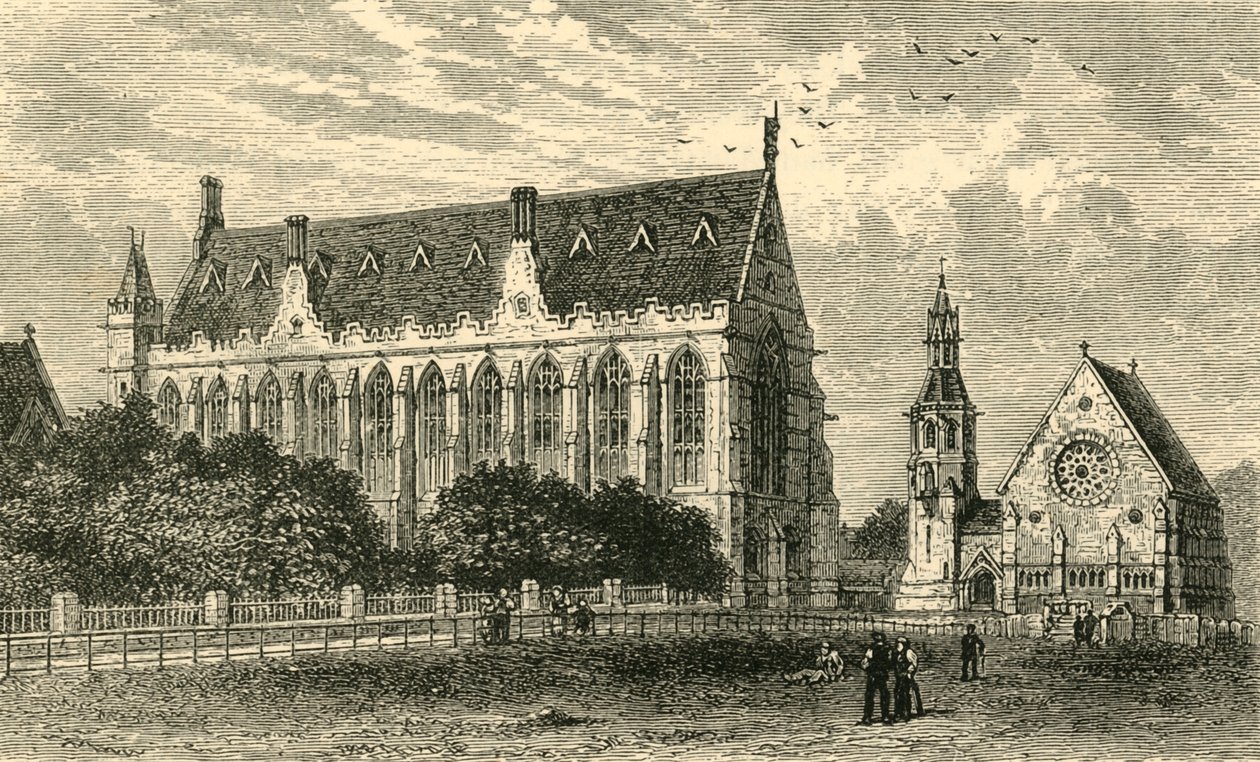 克利夫顿学院，1898年。 作者 不明