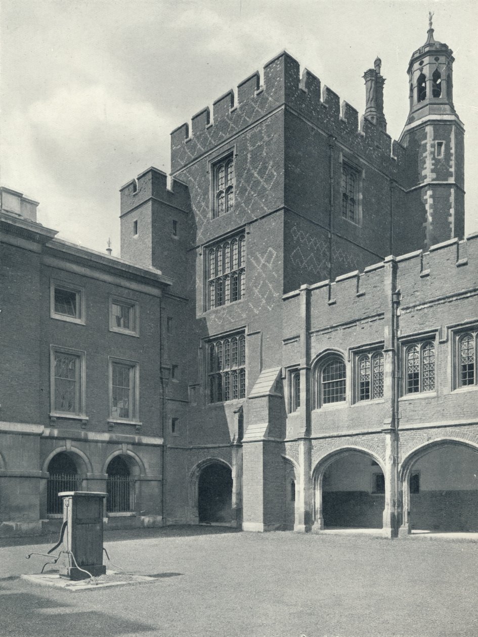 回廊和大学图书馆，1926年 作者 不明