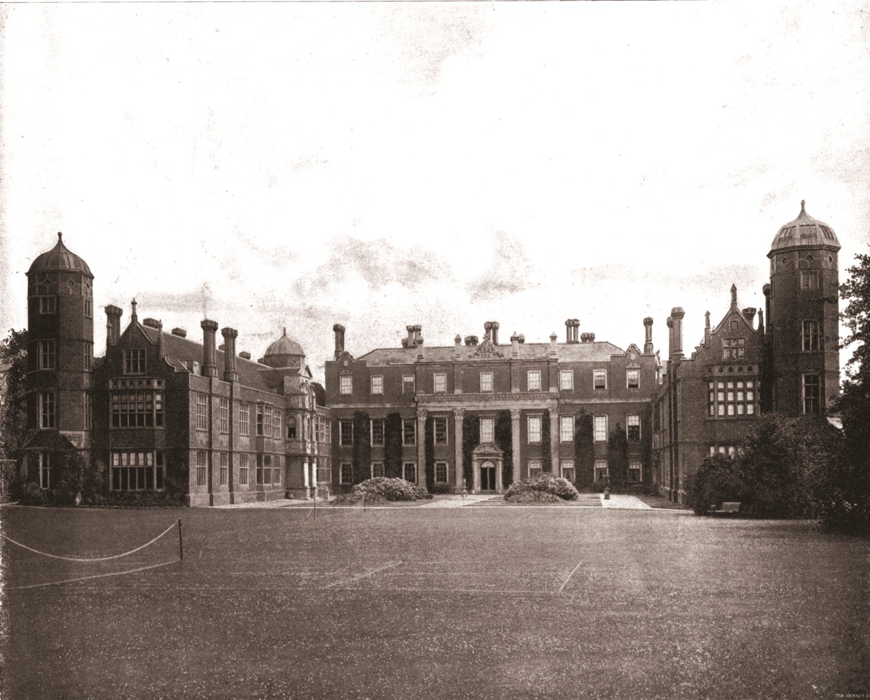 肯特Cobham Hall，1894年。 作者 不明