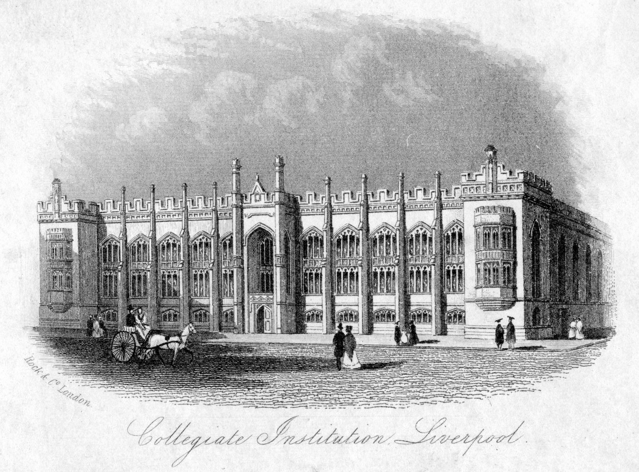 利物浦大学学院，c1870s 作者 不明