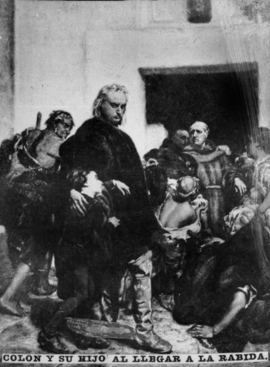 15世纪的1920年代哥伦布到达拉比达 作者 不明