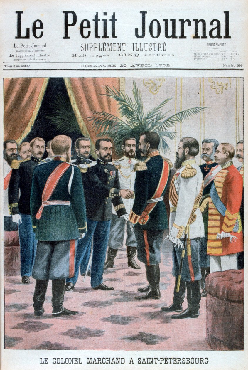 让-巴蒂斯特·马尔尚上校，俄罗斯圣彼得堡，1902年 作者 不明