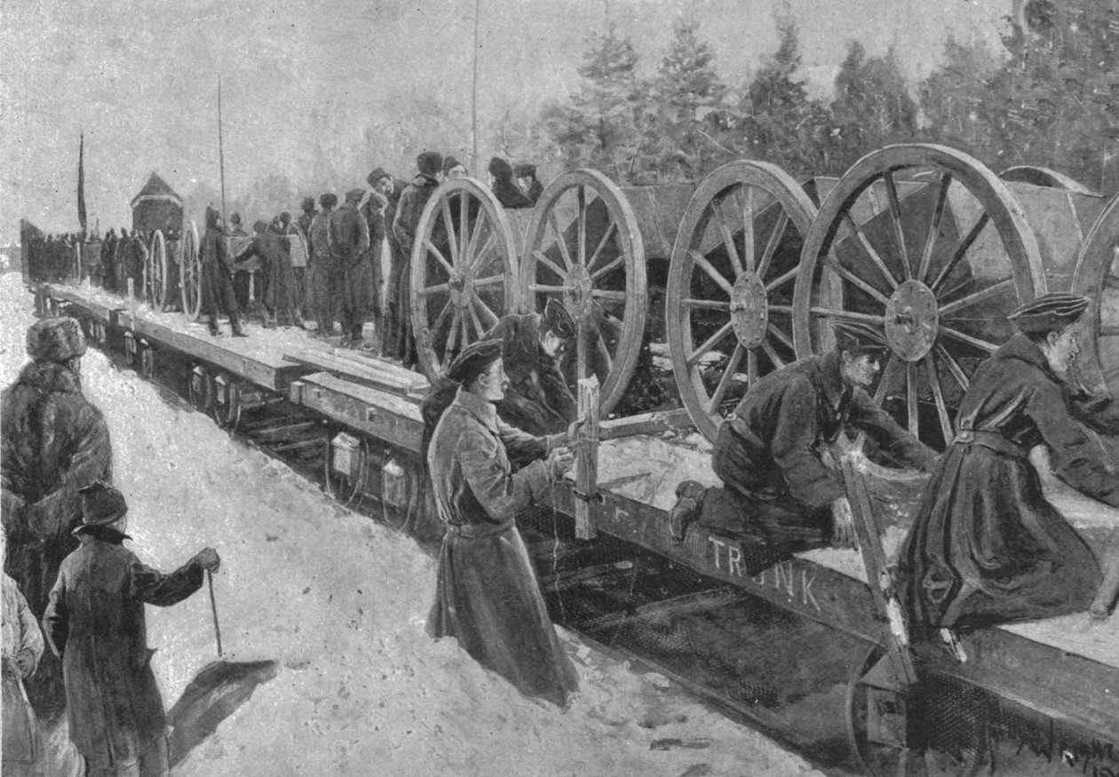 1900年的南非殖民地军队：1901年在渥太华的加拿大炮兵部队。 作者 不明