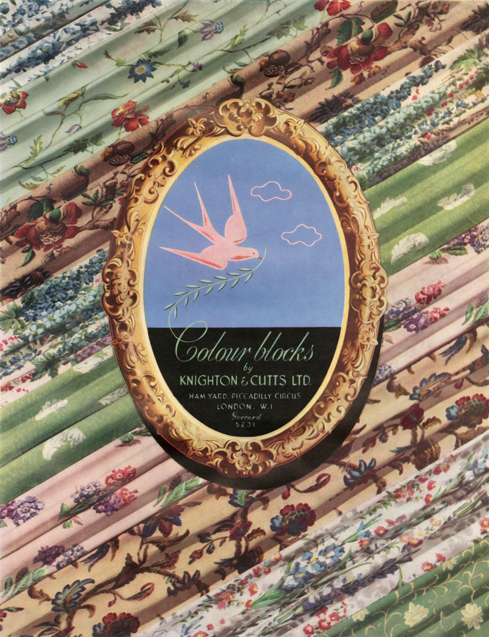 Knighton＆Cutts Ltd的色块，1941年。 作者 不明