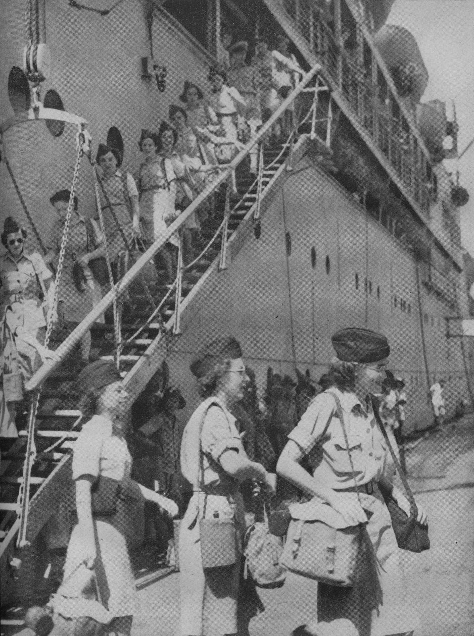1945年在新加坡登陆 作者 不明