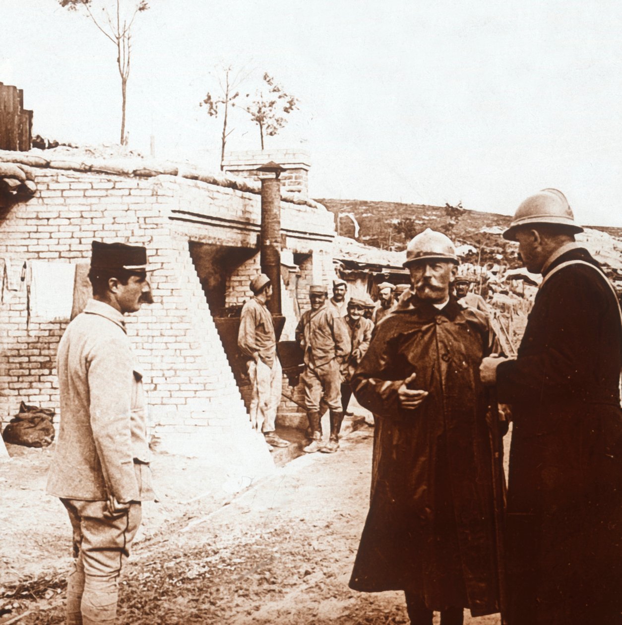 指挥所，香槟，法国北部，c1914-c1918 作者 不明