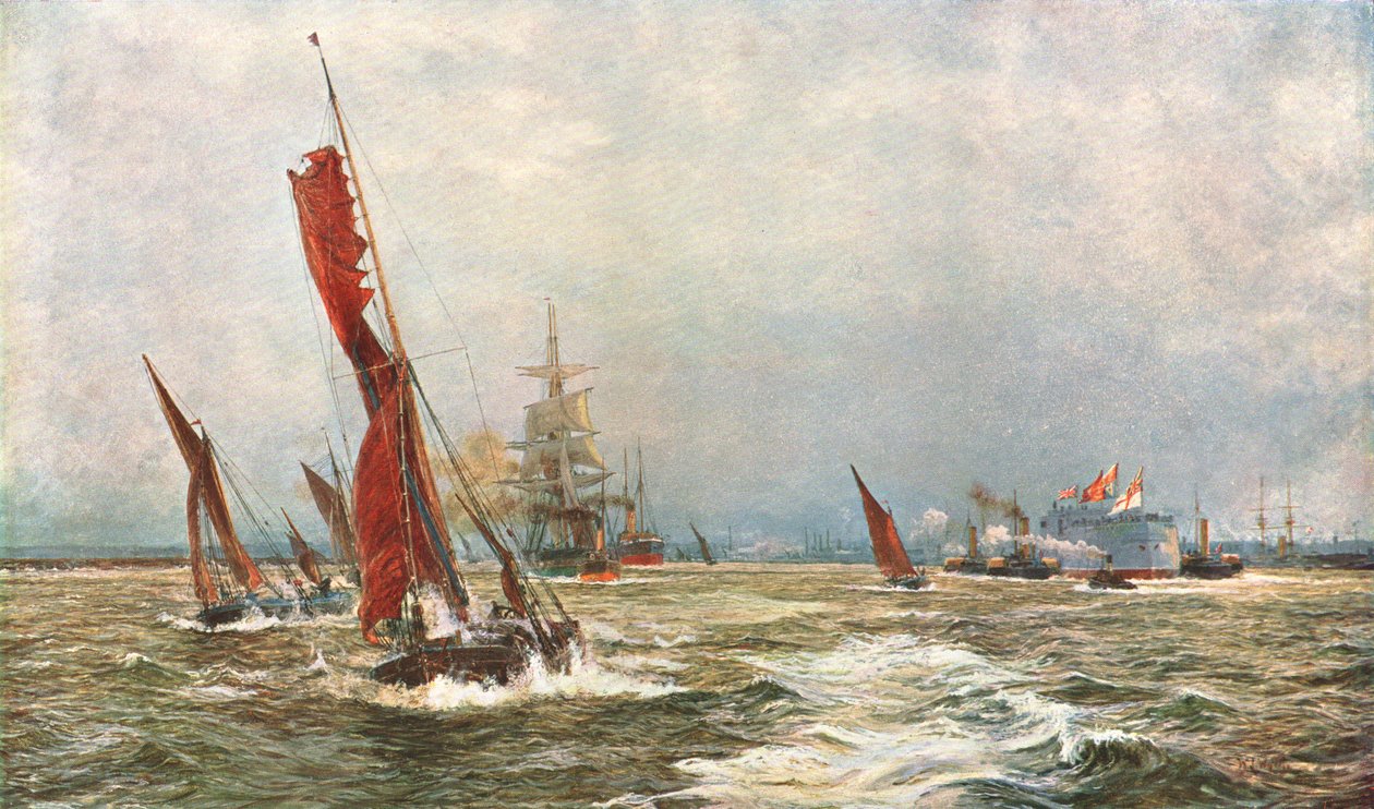 商业和海洋力量，1898年，c1902。 作者 不明