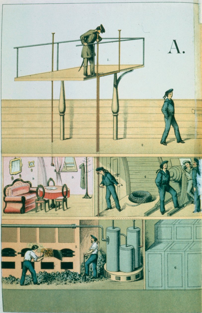 1882年通过口语管进行交流 作者 不明