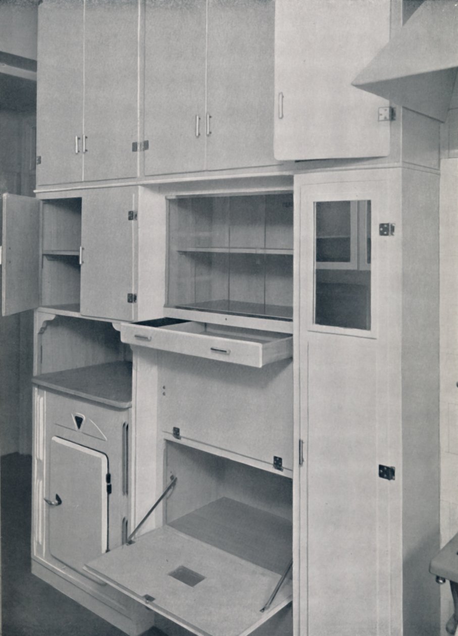 Compactom家用橱柜，1936年 作者 不明