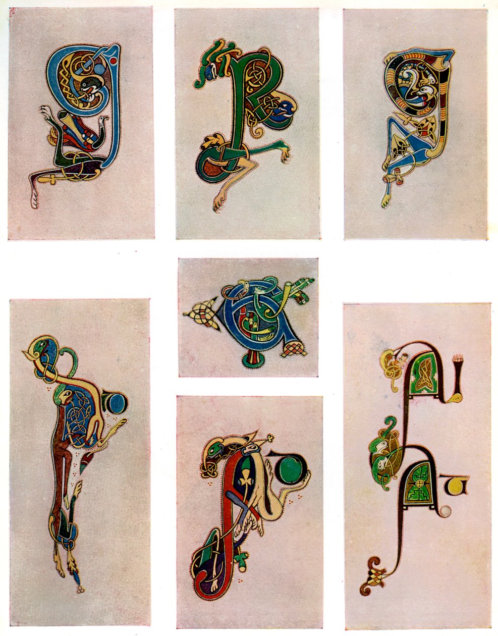 复合字母，公元800年，二十世纪 作者 不明