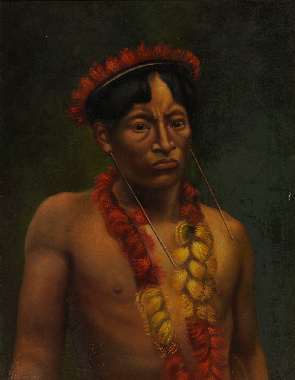科尼博印第安人，约1890-1892年。 作者 不明