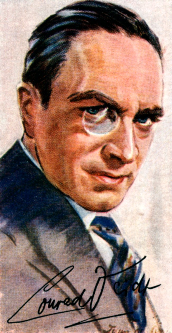 康拉德·韦德（Conrad Veidt），1893-1943年，德国演员，二十世纪 作者 不明