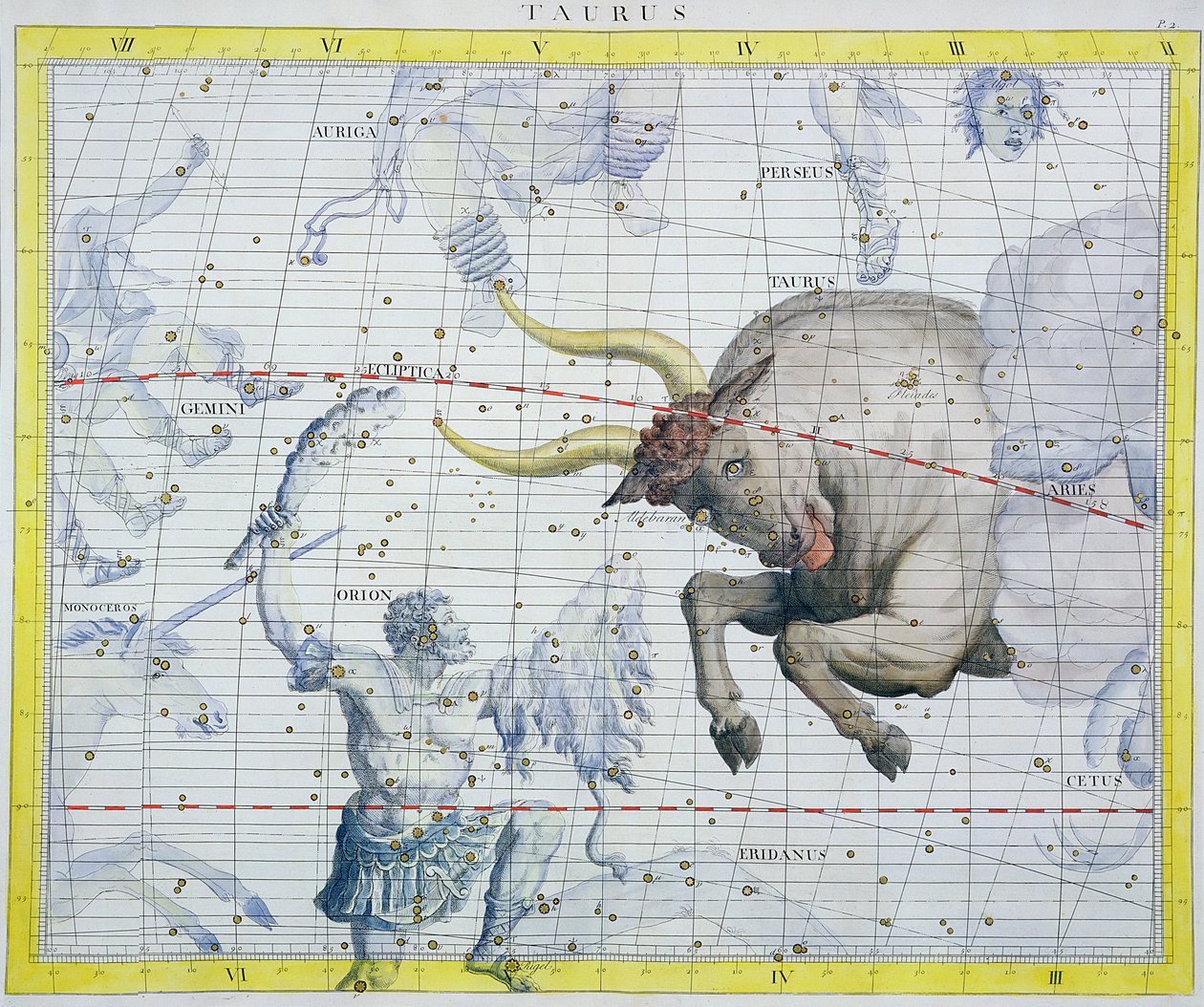 金牛座, 1729年 作者 不明