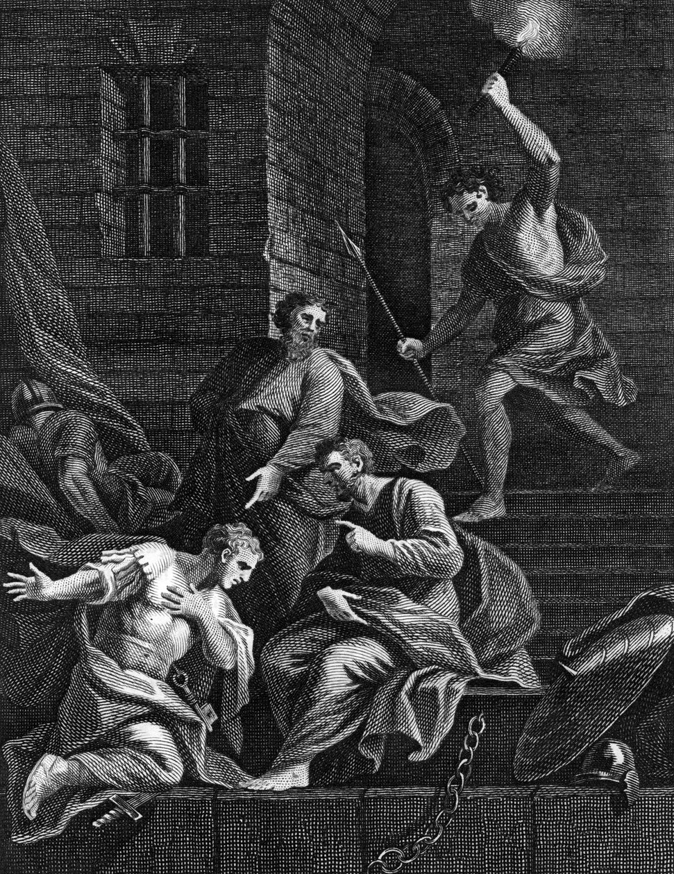 监狱的改建，1815年 作者 不明