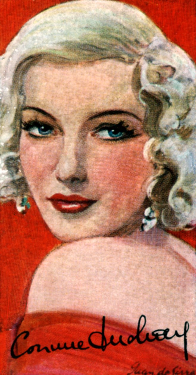 Corinne Luchaire，1921-1950年，法国女演员，二十世纪 作者 不明