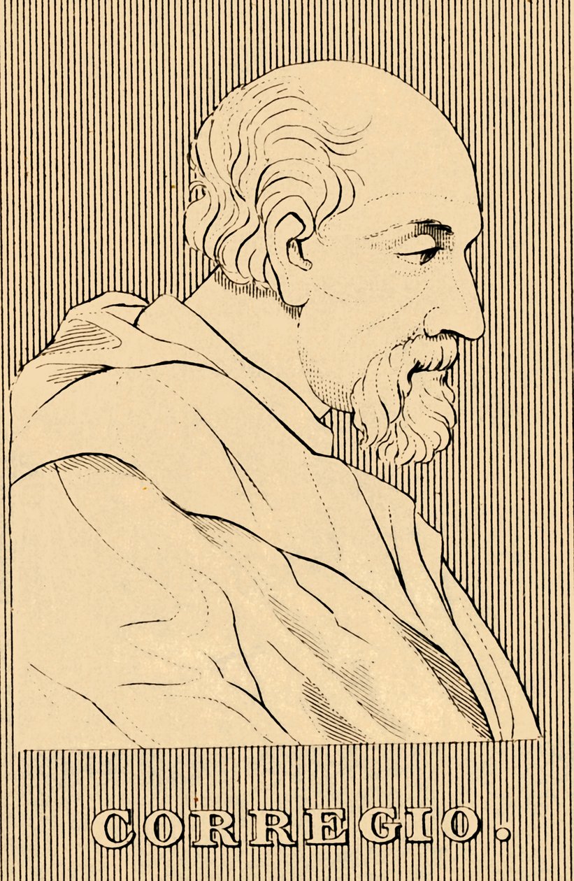 Corregio，1489年至1534年，1830年。 作者 不明