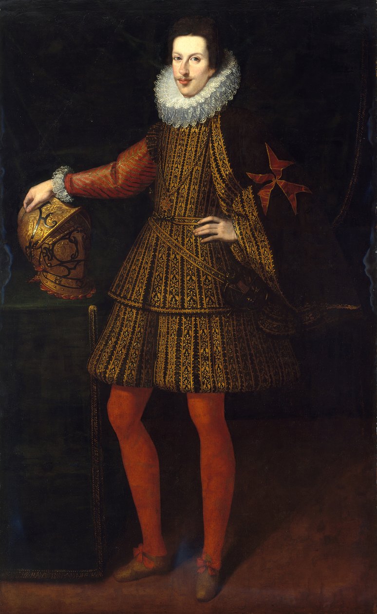 1590-1621年的科西莫二世，托斯卡纳大公，1597-1681年。 作者 不明