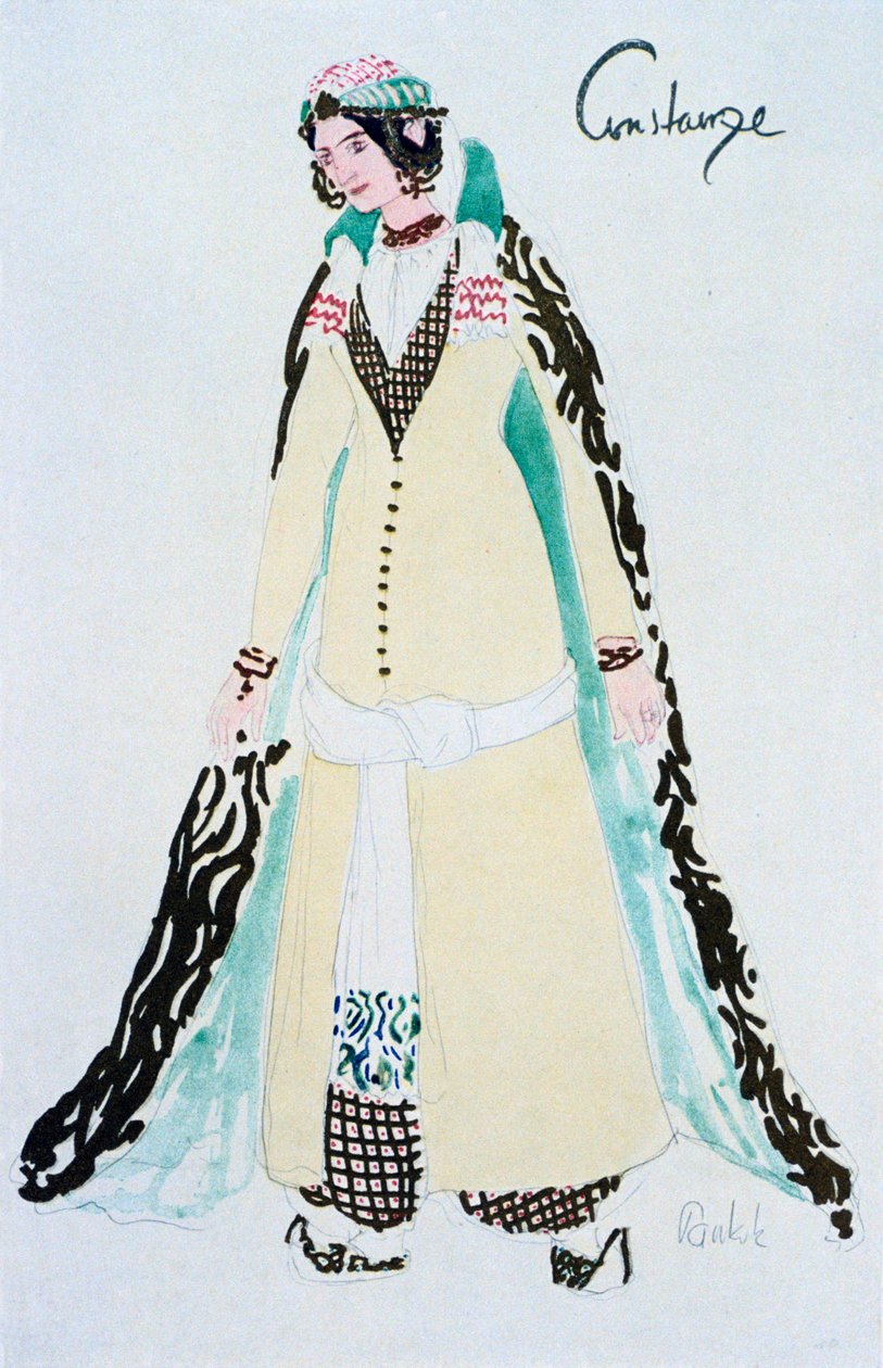 康斯坦兹服装，c1913 作者 不明