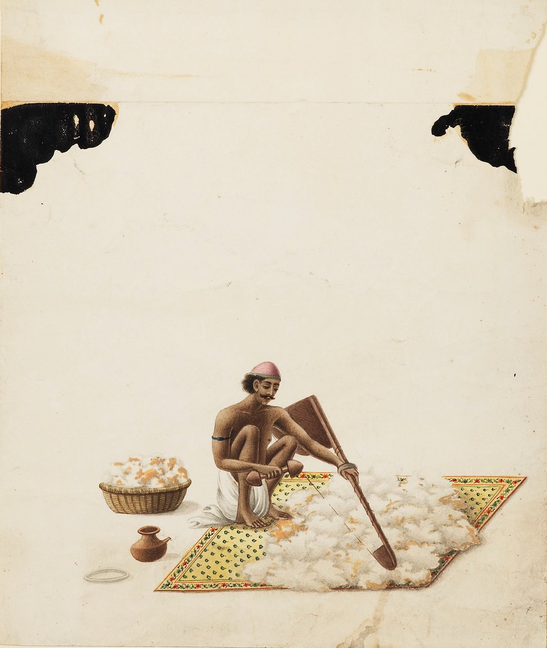 棉纺工人，1840-1850 作者 不明