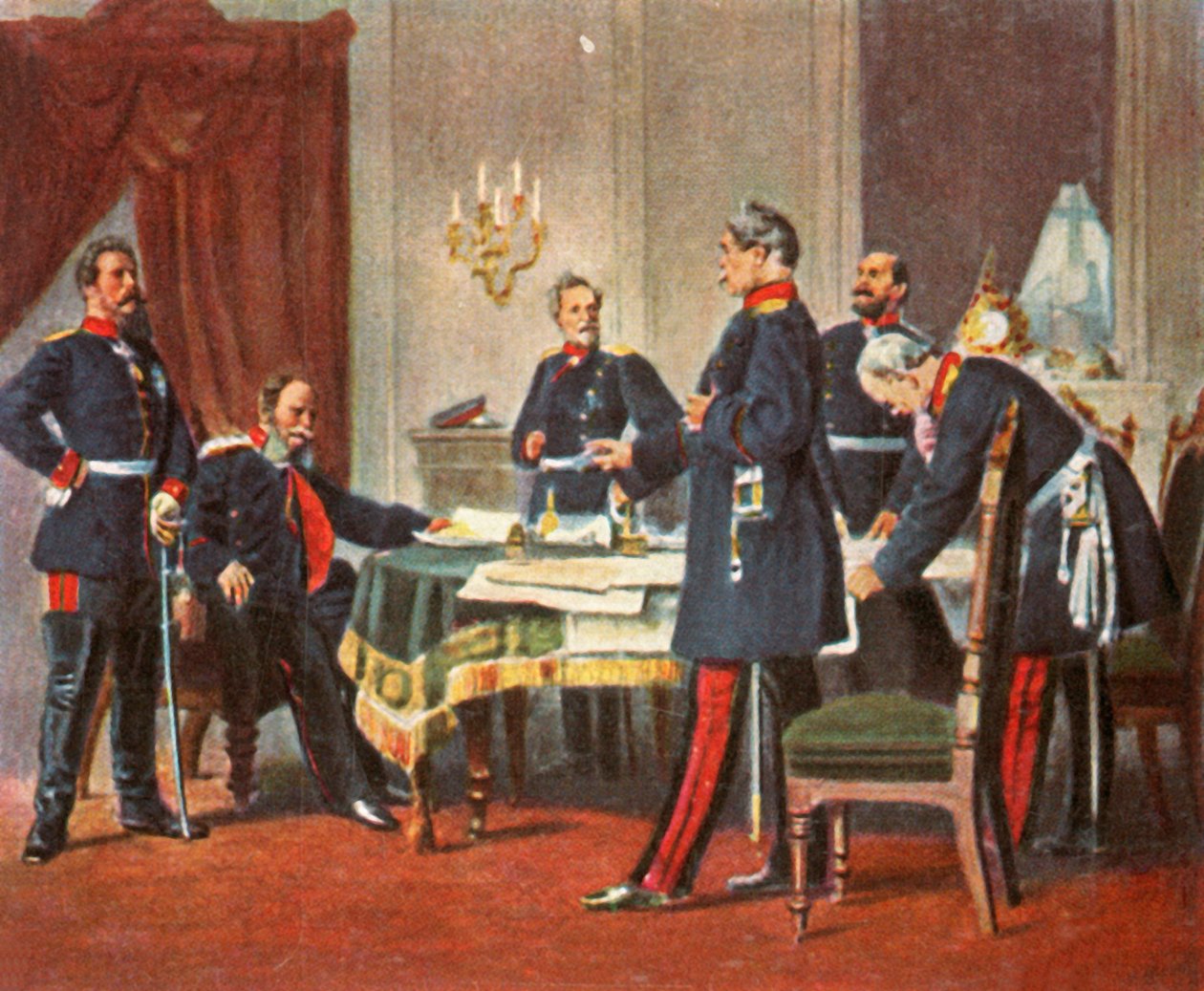 凡尔赛战争委员会，1870年，1936年。 作者 不明