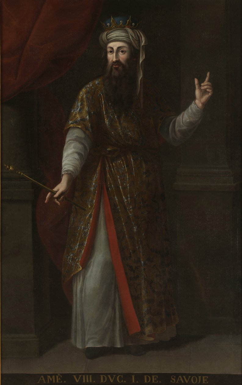 萨沃伊伯爵（Amadeus VIII）1383-1451年 作者 不明