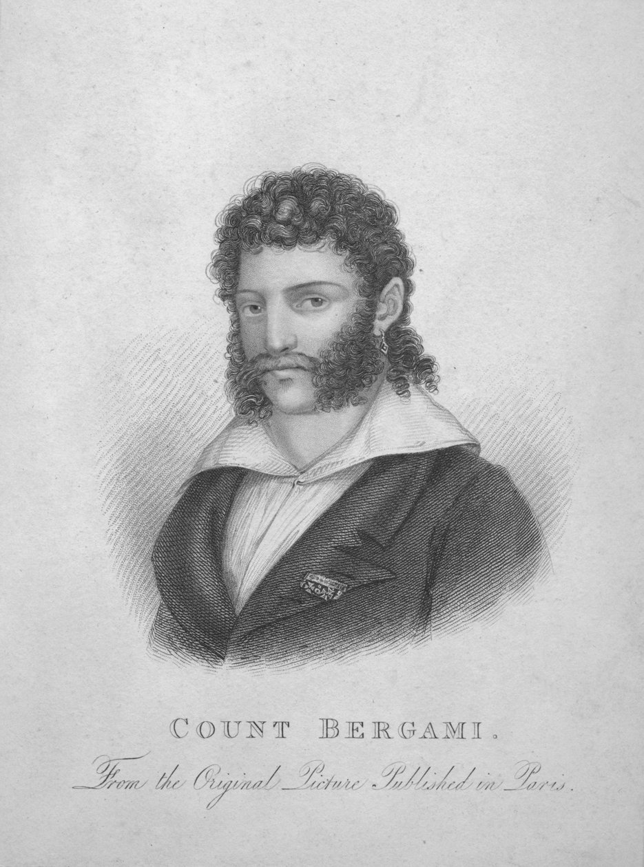 伯加米伯爵（Count Bergami），约1820年。 作者 不明