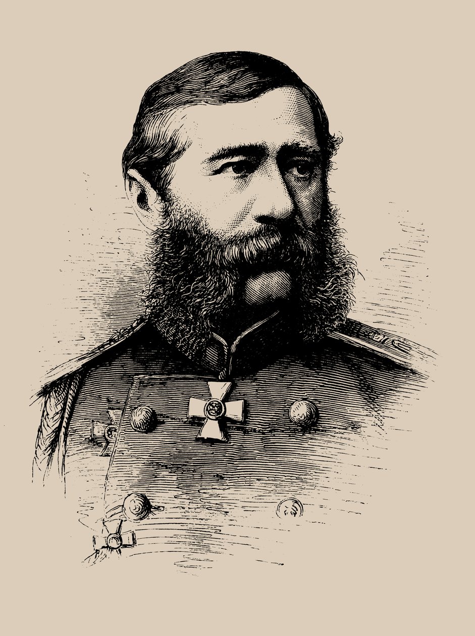 米哈伊尔·塔里洛维奇伯爵（Los-Melikov 1825-1888），1880年。 作者 不明