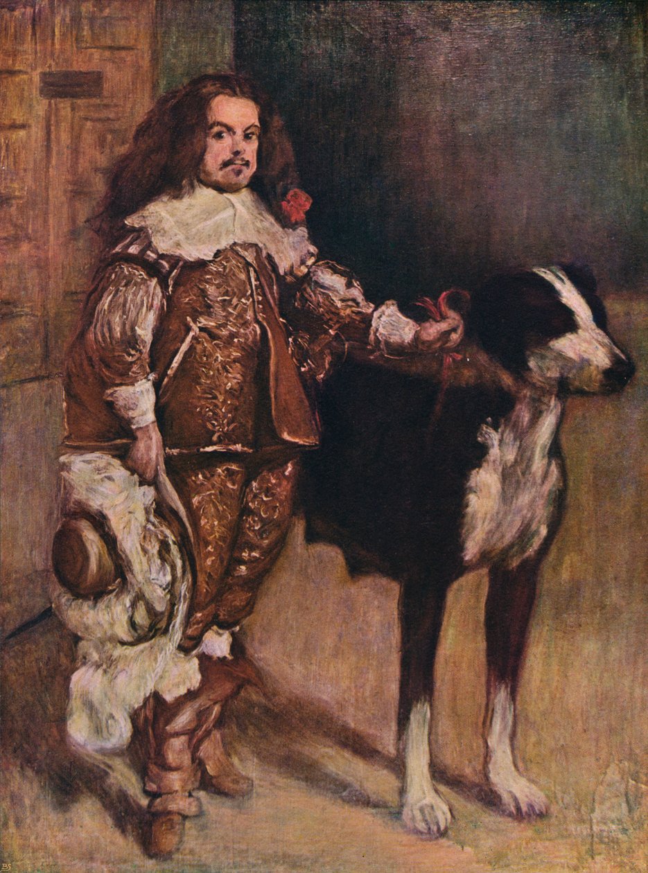 矮人唐·安东尼奥·艾尔·英格尔斯（Court Dwarf Don Antonio el Ingles），1640-1645年，1903年 作者 不明
