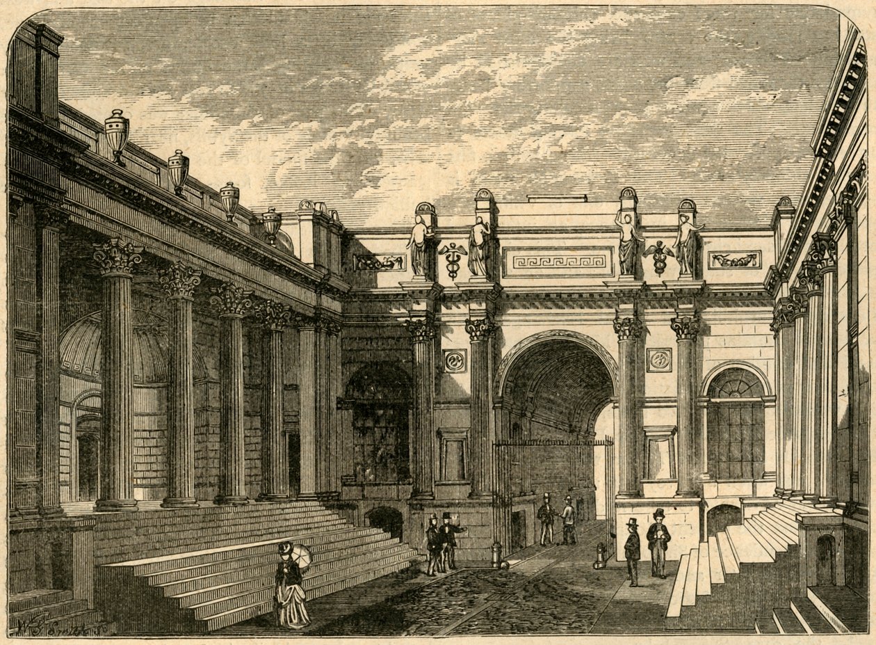 1897年，英格兰银行法院。 作者 不明