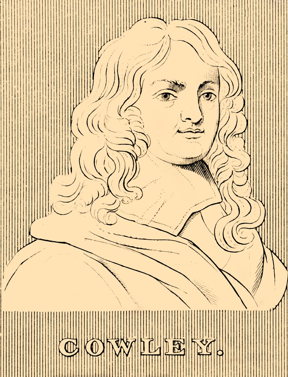 考利（Cowley），1618-1667年，1830年。 作者 不明