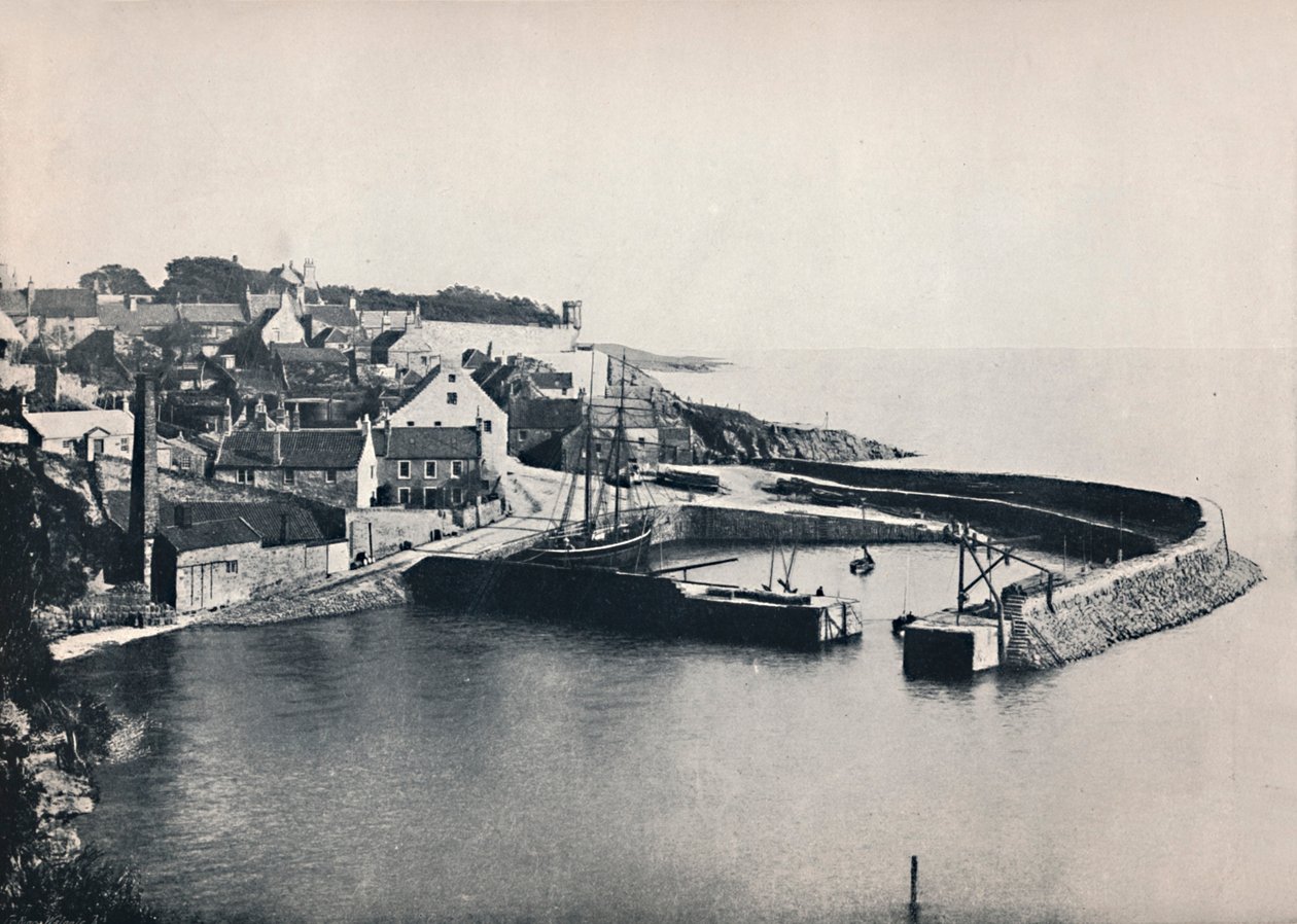 Crail-乡村与海港，1895年 作者 不明