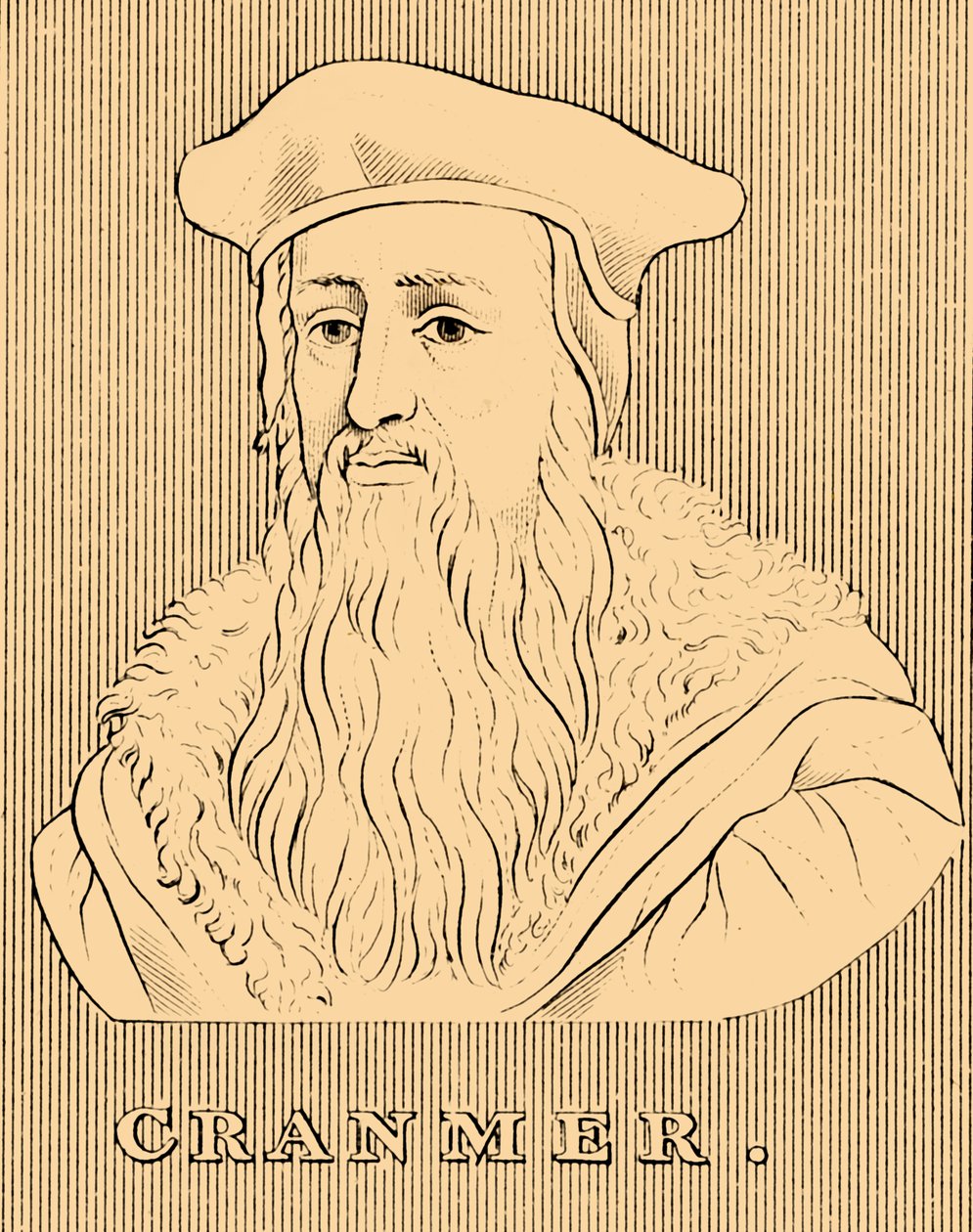 克兰默（Cranmer），1489年至1556年，1830年。 作者 不明