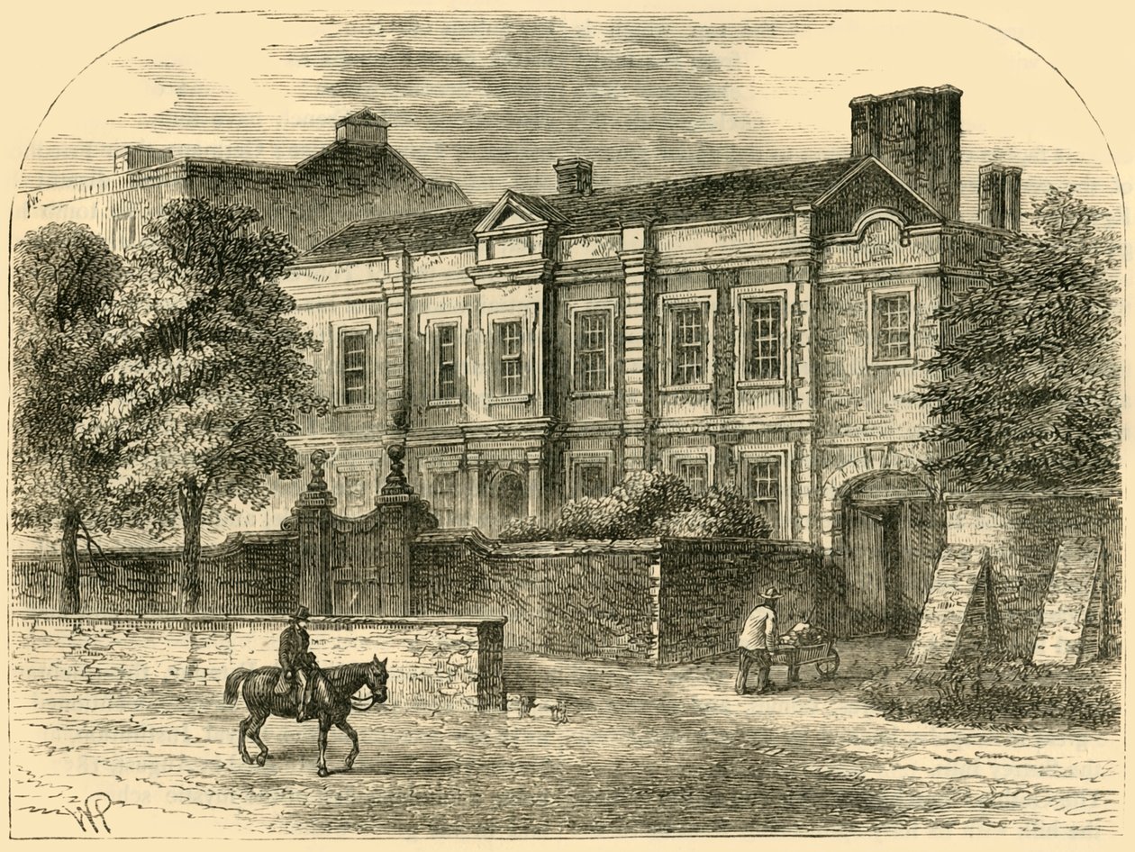 克伦威尔大厦（Cromwell House），海格特（Highgate），建于1876年。 作者 不明