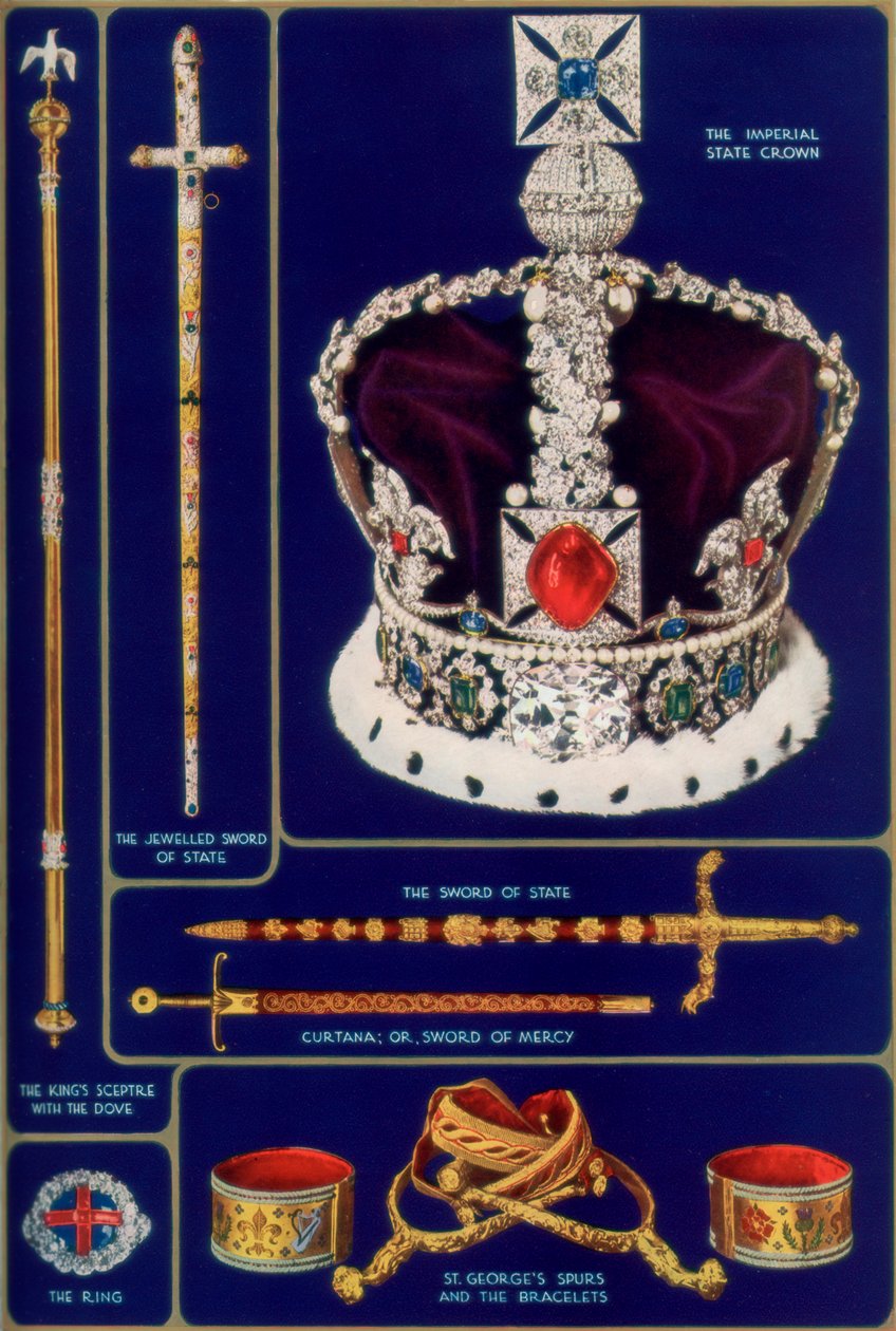 英国的皇家珠宝，1937年 作者 不明