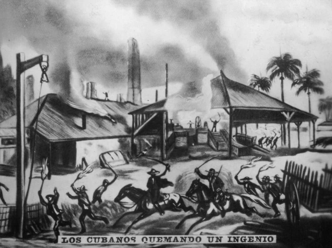 古巴人的炼油厂，1870年代，1920年代 作者 不明