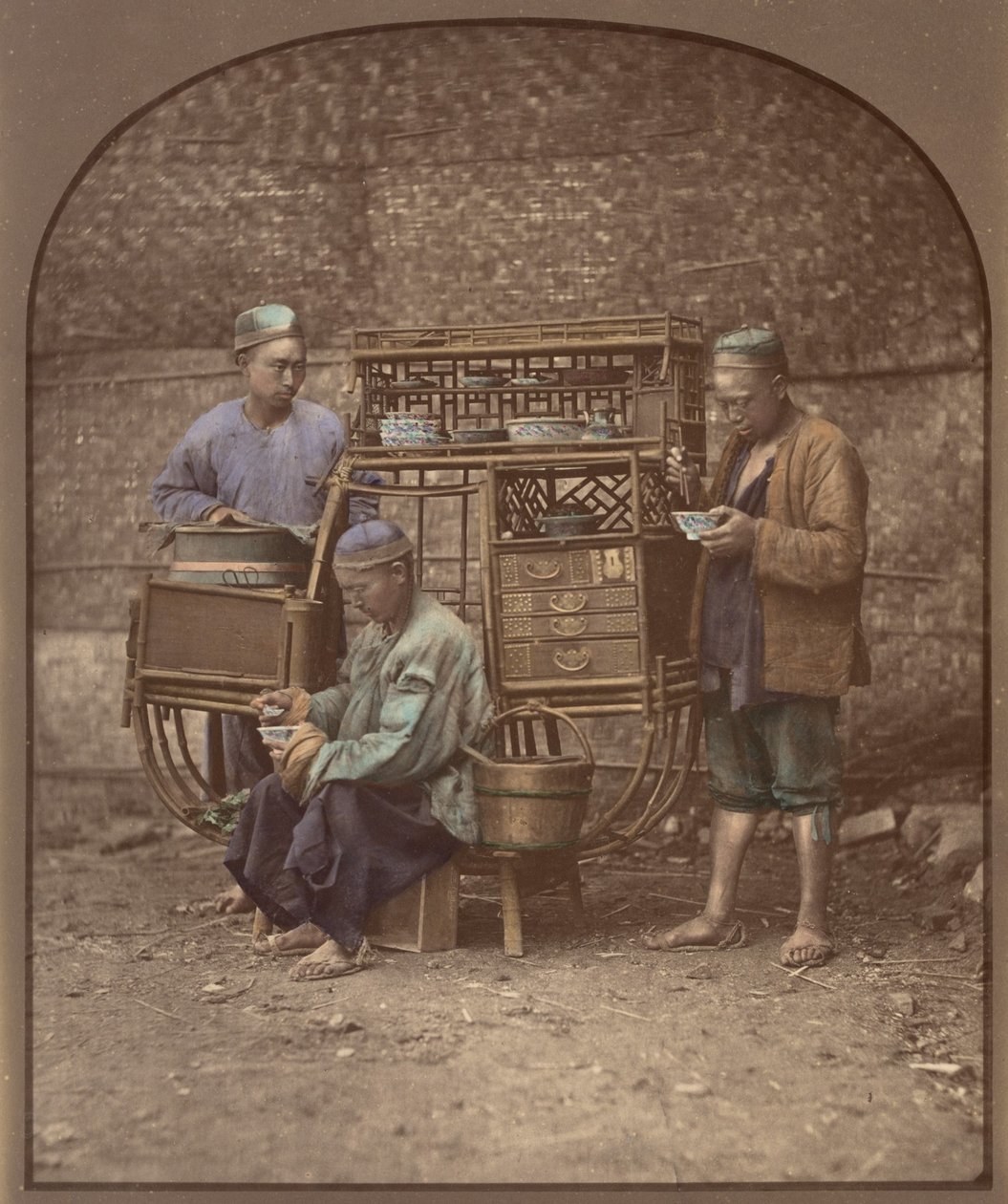 餐馆，19世纪70年代。 作者 不明