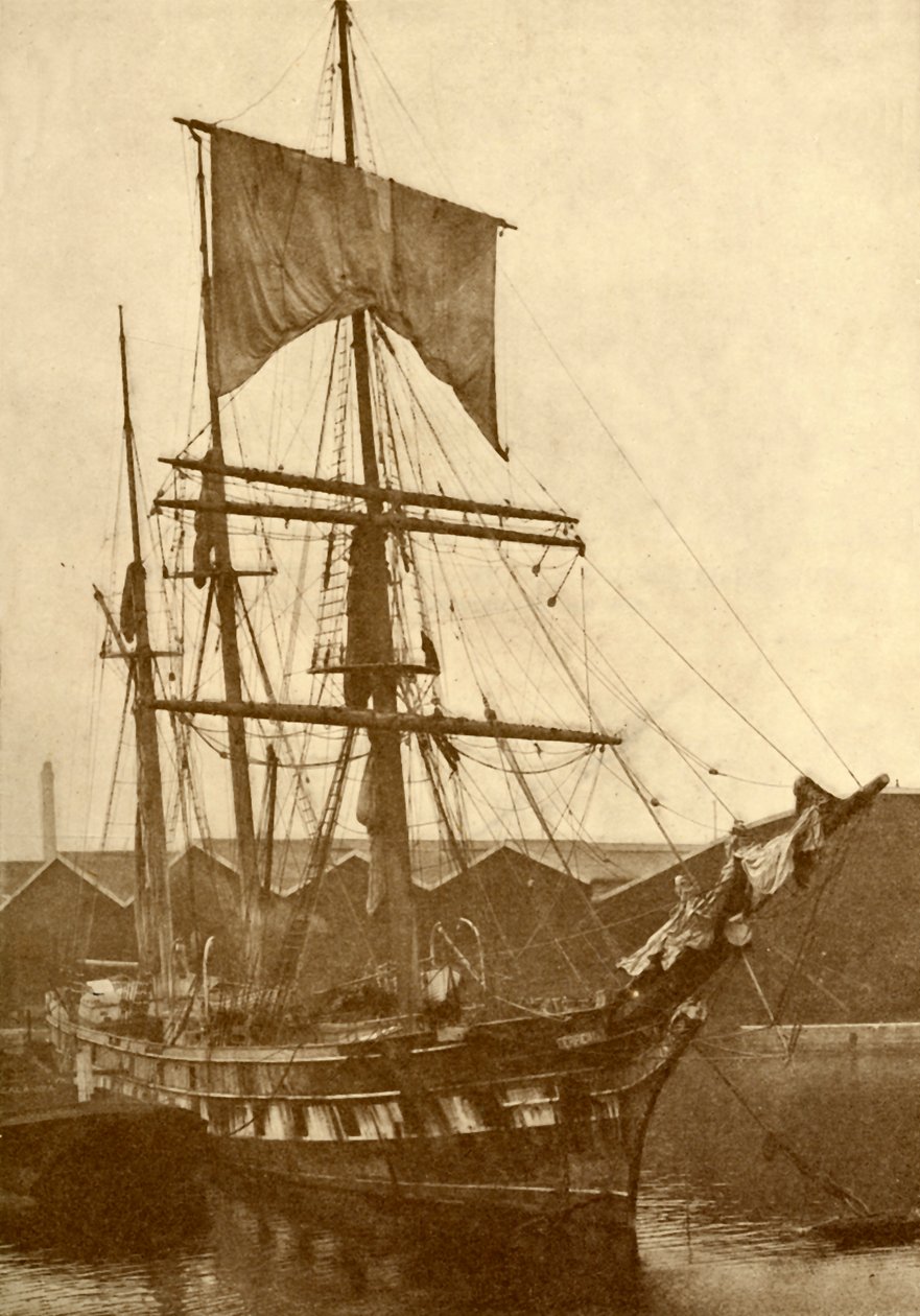 卡蒂·萨克（Cutty Sark），著名的中国旧帆船，打破了七十年代和八十年代的所有速度记录 作者 不明