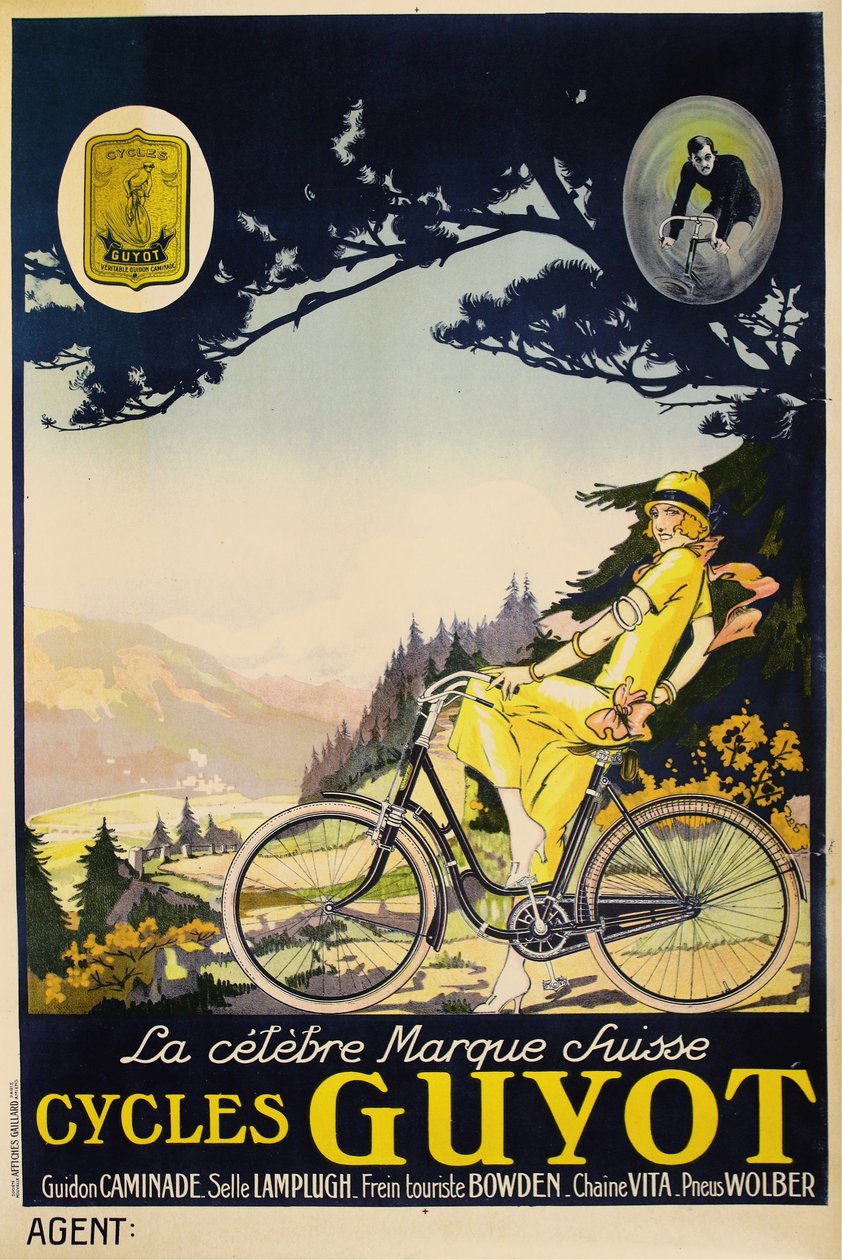 Cycles Guyot , 约1920年。 作者 不明