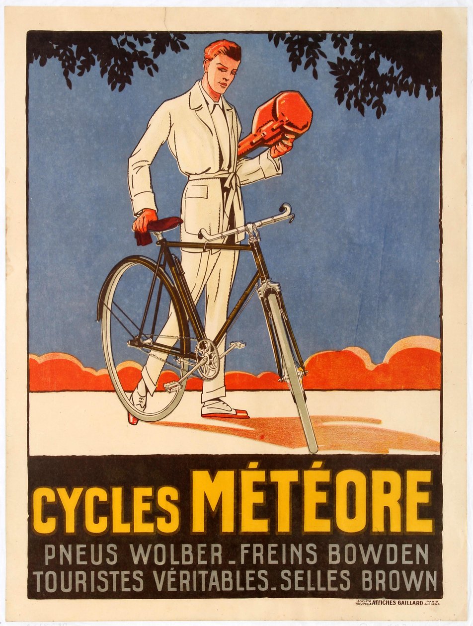 Cycles Météore, 1920年代。 作者 不明