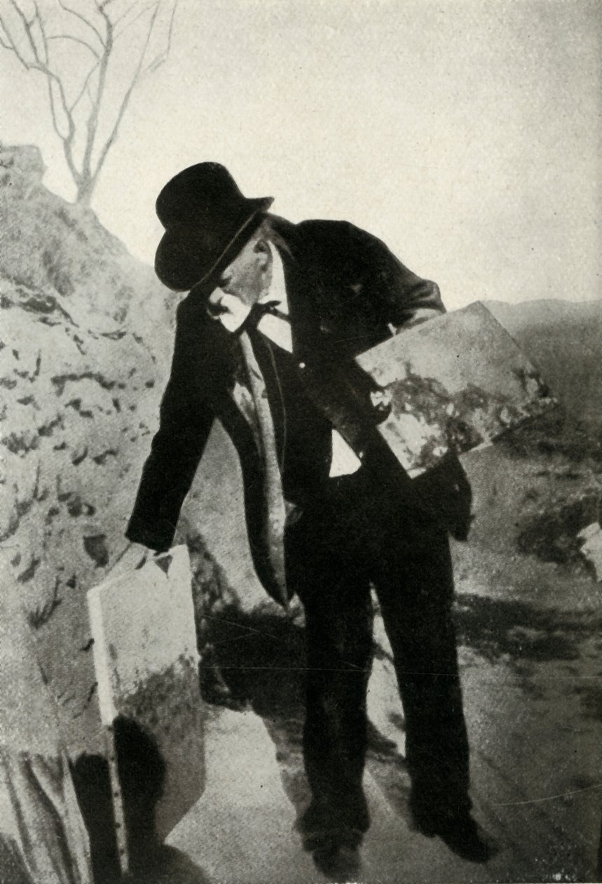 塞尚（Cézanne），绘画和调色板，c1900，1947年。 作者 不明