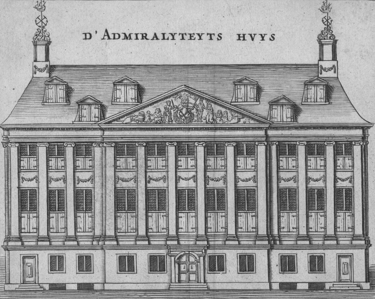 DAdmiralyteyts Huys，17世纪末-18世纪初。 作者 不明